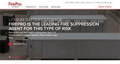 Desktop Screenshot of fireprouk.com