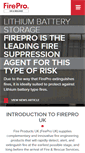 Mobile Screenshot of fireprouk.com
